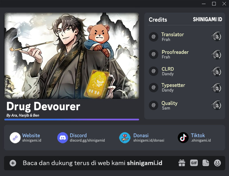 Baca Komik Drug Devourer Chapter 35 Gambar 1