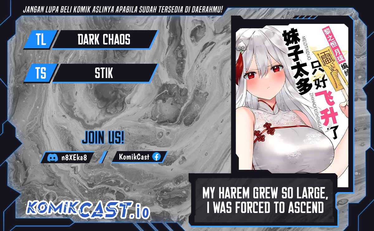 Baca Komik My Harem Grew So Large, I Was Forced to Ascend Chapter 71 Gambar 1