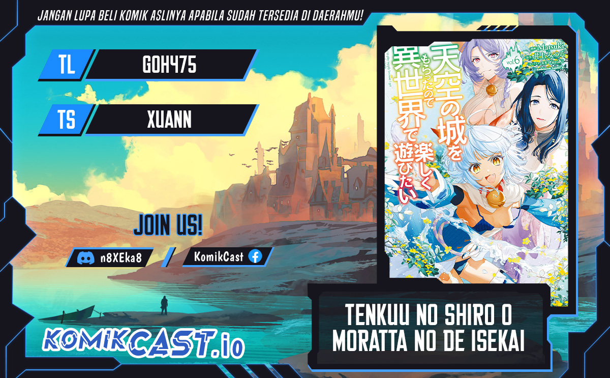 Baca Komik Tenkuu no Shiro o Moratta no de Isekai de Tanoshiku Asobitai Chapter 35 Gambar 1
