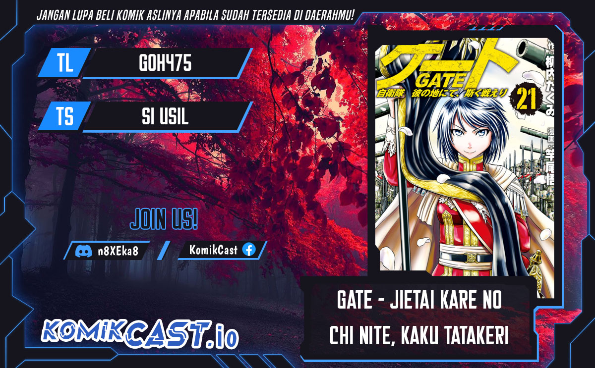 Baca Komik Gate – Jietai Kare no Chi nite Kaku Tatakeri Chapter 123 Gambar 1