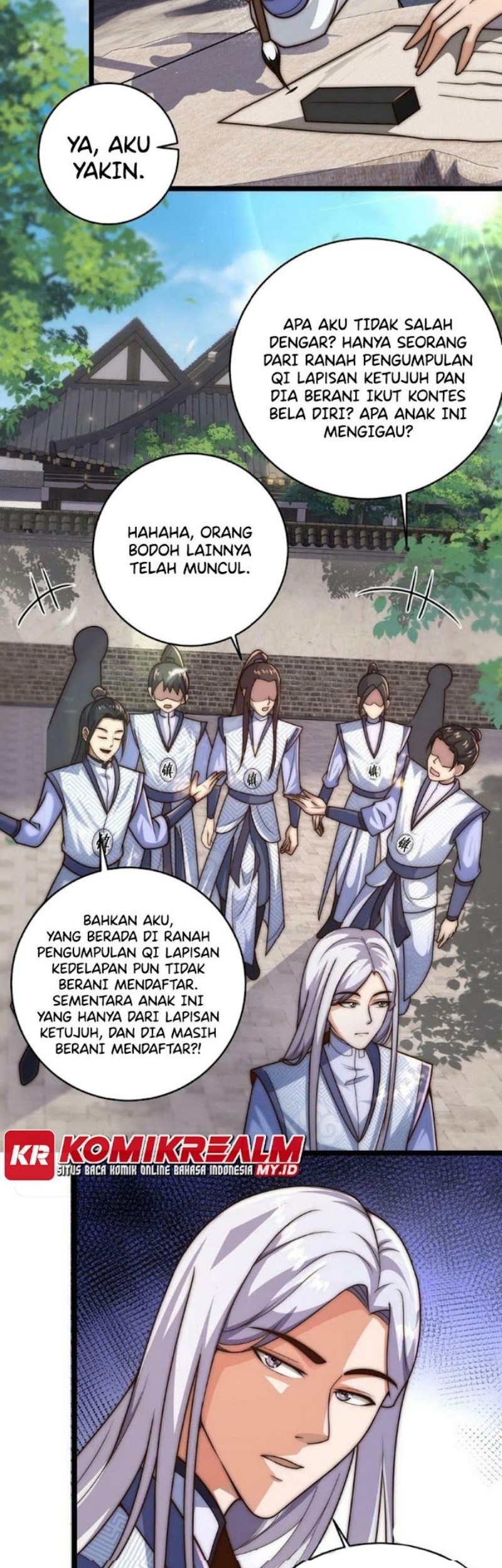 I Am Using My Body As Bait For Demons At The Demon Suppression Bureau Chapter 13 Gambar 9