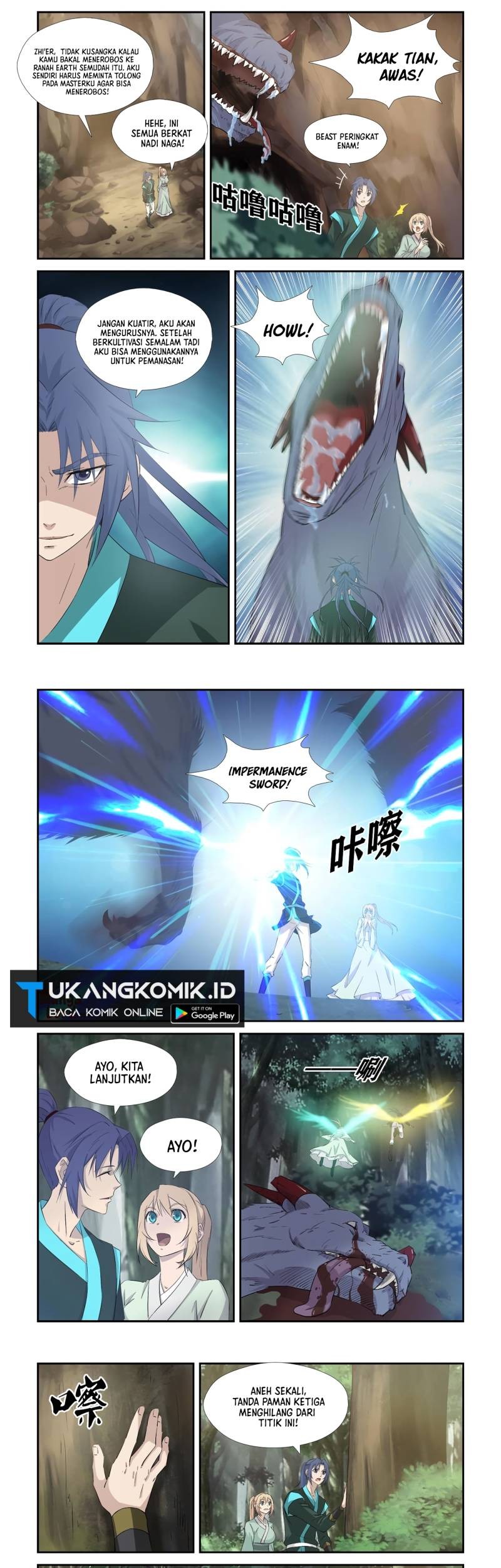 Baca Komik Heaven Defying Sword Chapter 345 Gambar 1