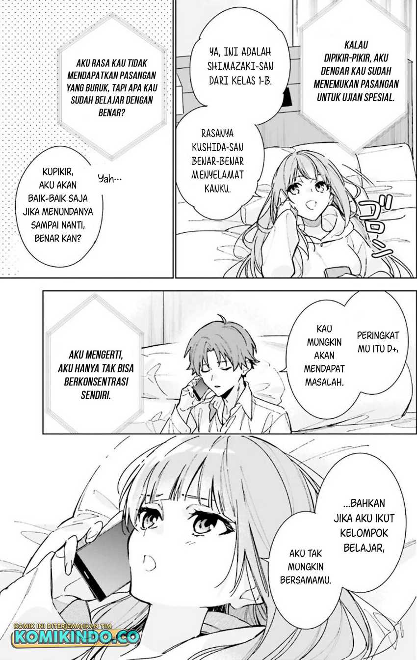 Youkoso Jitsuryoku Shijou Shugi no Kyoushitsu e: 2-nensei-hen Chapter 10 Gambar 6