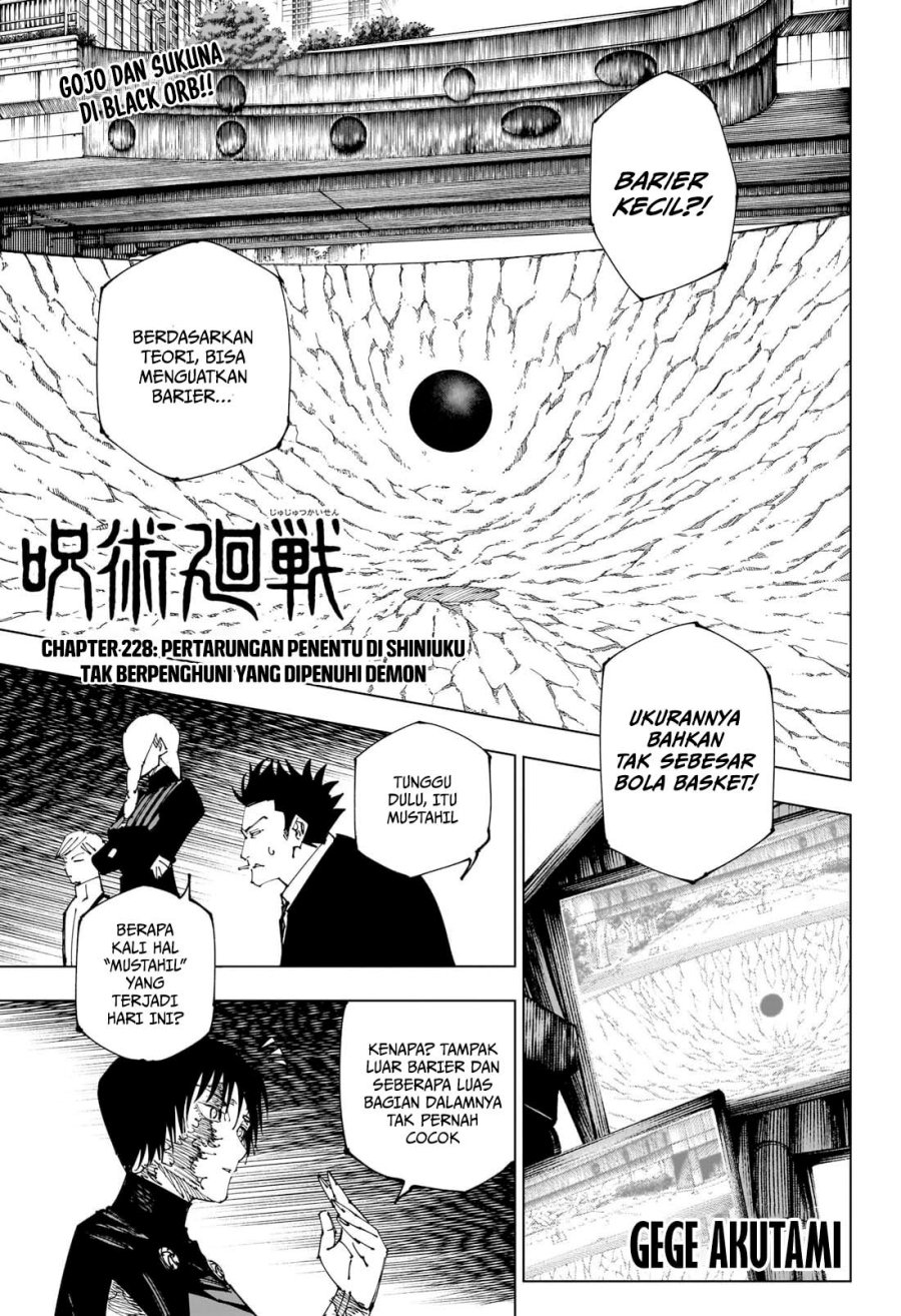 Baca Jujutsu Kaisen Chapter 228 Gambar 2