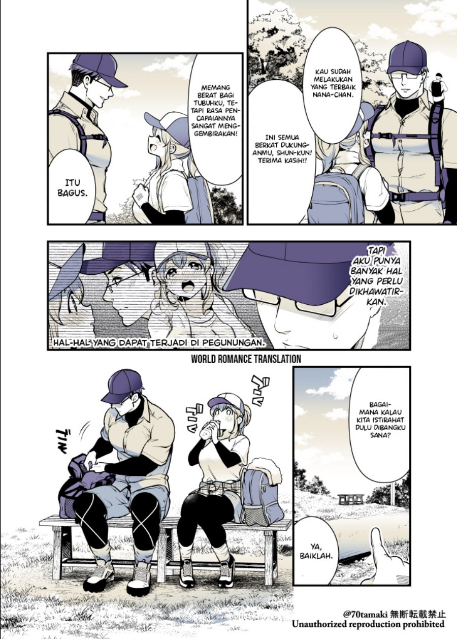 Osananajimi ga Hisabisa ni Saikai Shitara Otagai Kyonyuu ni Natteta Chapter 42 Gambar 3