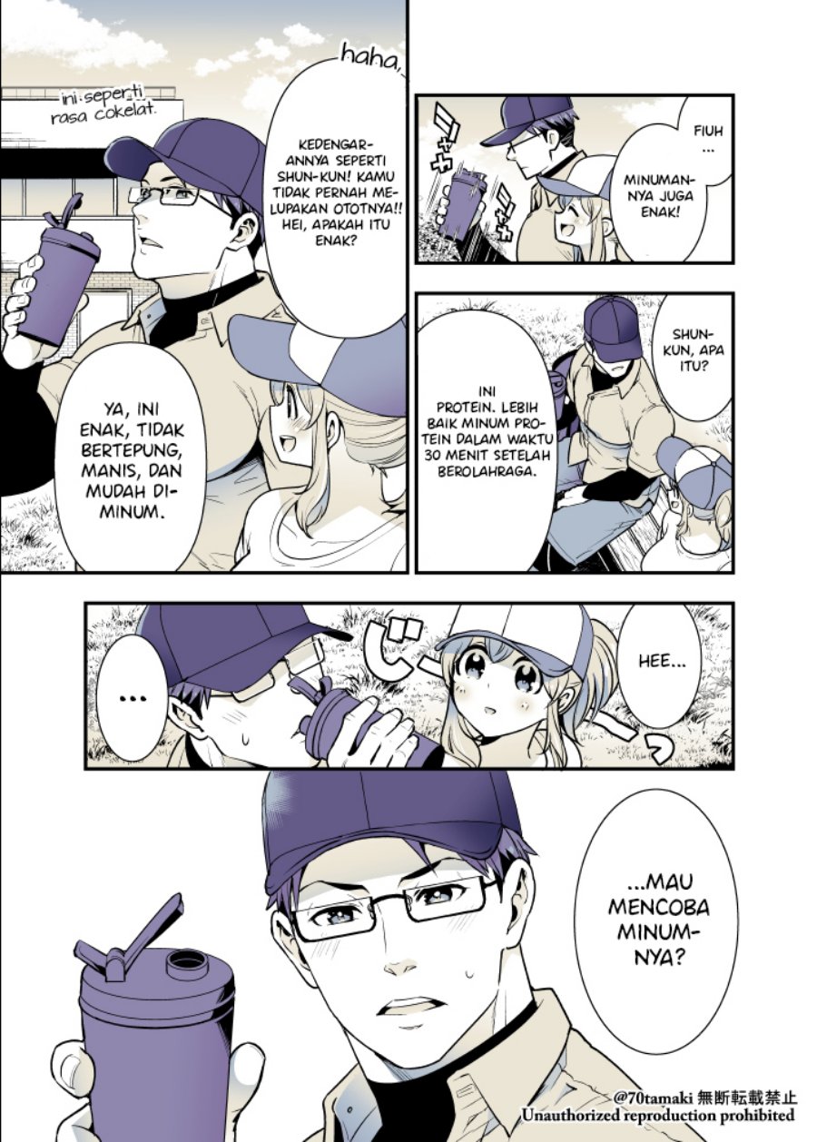 Osananajimi ga Hisabisa ni Saikai Shitara Otagai Kyonyuu ni Natteta Chapter 42 Gambar 4