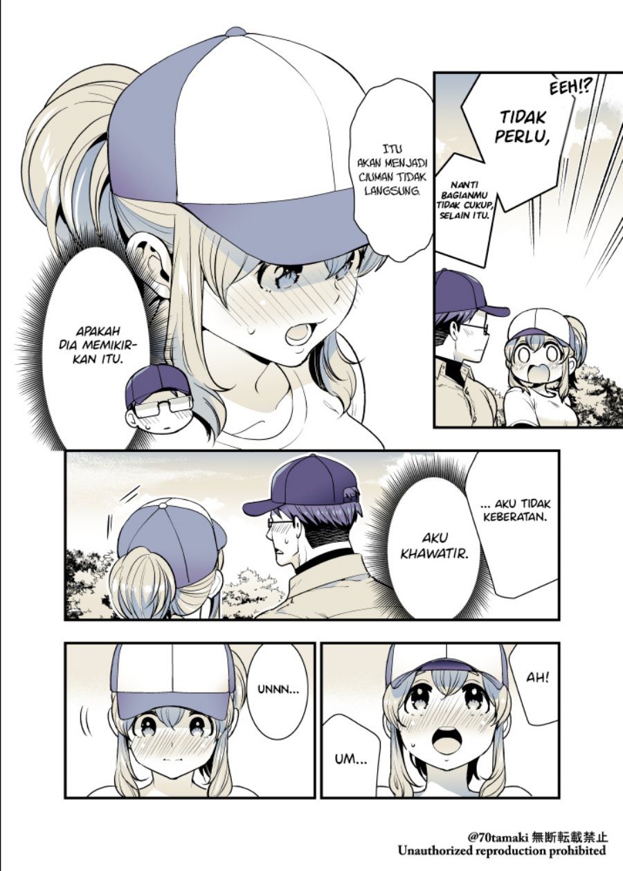 Osananajimi ga Hisabisa ni Saikai Shitara Otagai Kyonyuu ni Natteta Chapter 42 Gambar 5