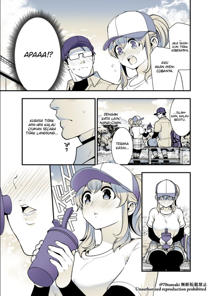 Osananajimi ga Hisabisa ni Saikai Shitara Otagai Kyonyuu ni Natteta Chapter 42 Gambar 6