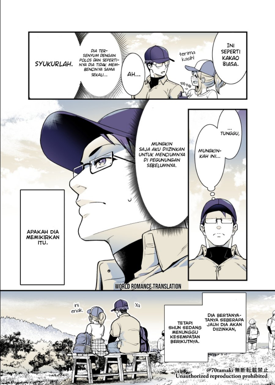 Osananajimi ga Hisabisa ni Saikai Shitara Otagai Kyonyuu ni Natteta Chapter 42 Gambar 8