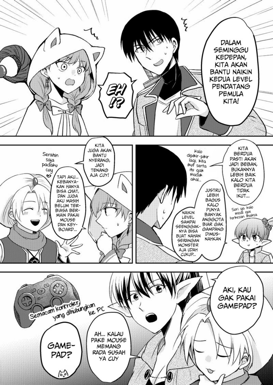 Netoge no Seibetsu wa Daitai Mitame de Damasareru Chapter 16 Gambar 3
