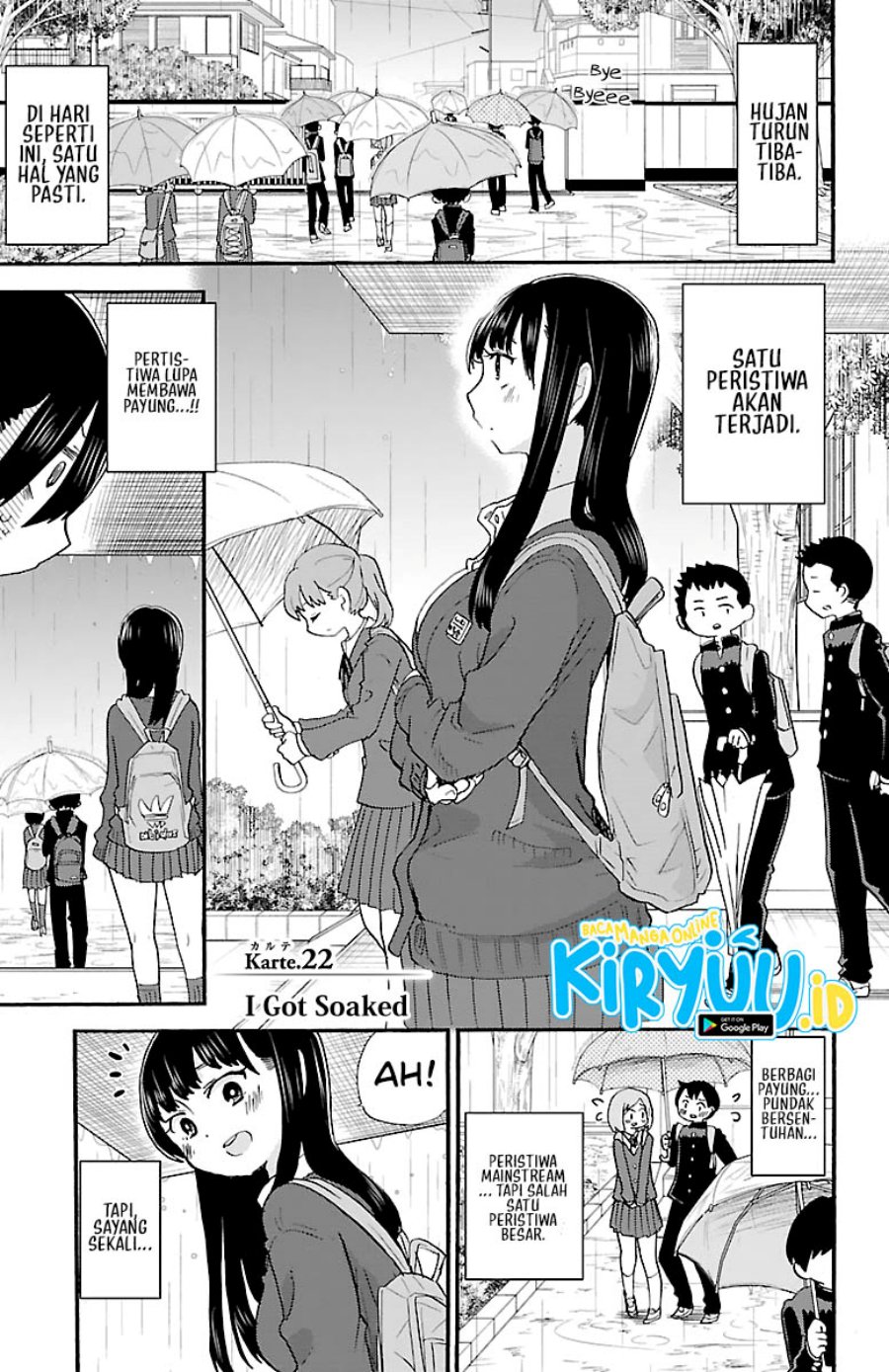 Boku no Kokoro no Yabai yatsu Chapter 22 Gambar 3