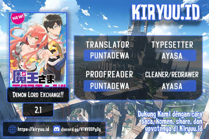 Baca Komik Maou-sama Exchange!! Chapter 02.1 Gambar 1