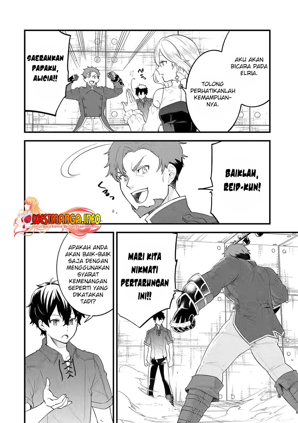 Eiyuu to Kenja no Tensei Kon Chapter 03.1 Gambar 4