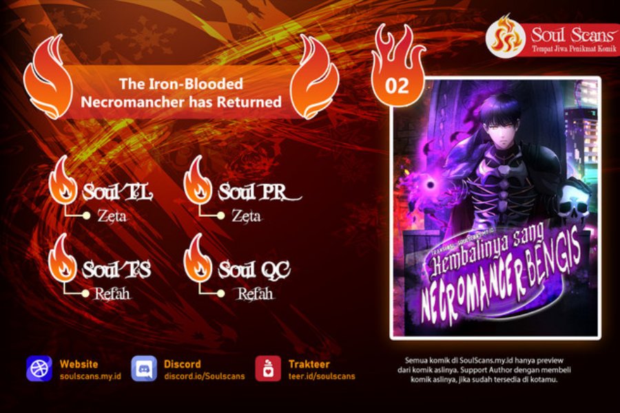 Baca Komik The Iron-Blooded Necromancer Has Returned Chapter 02 Gambar 1