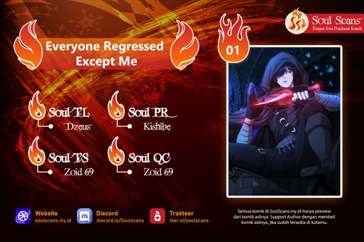 Baca Komik Everyone Regressed Except Me Chapter 01 Gambar 1