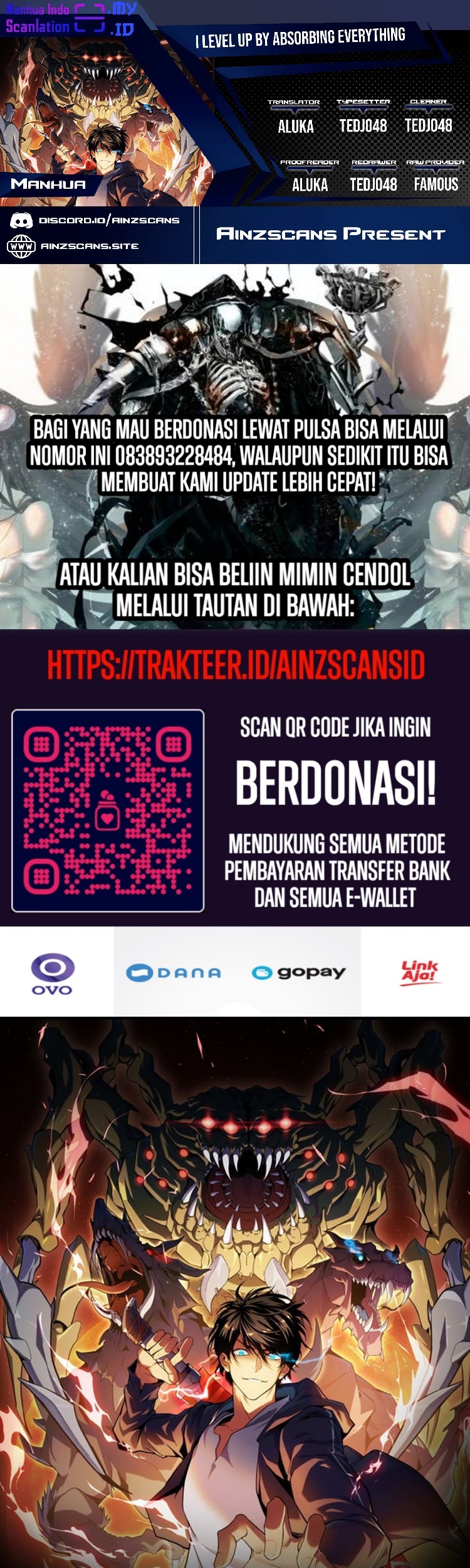 Baca Komik I Level Up By Absorbing Everything Chapter 03 Gambar 1