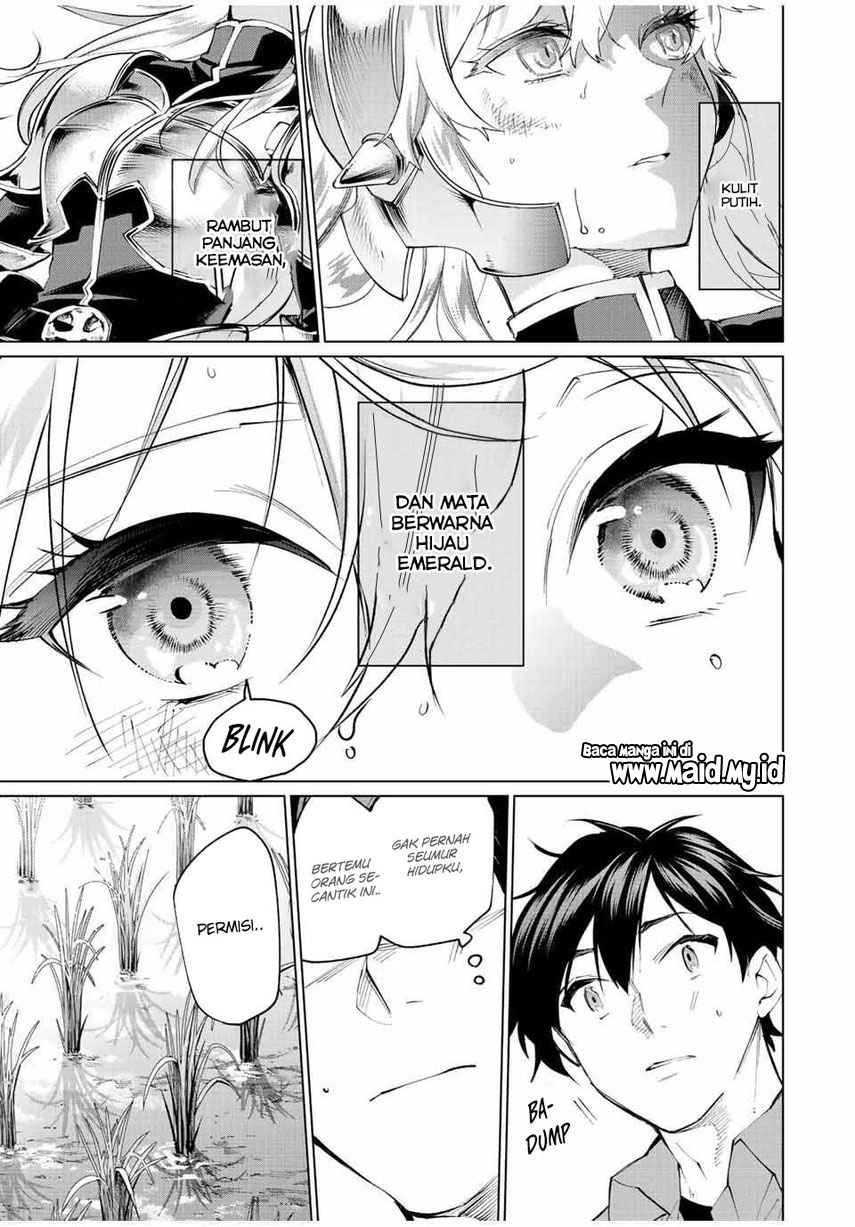 Tanbo de Hirotta Onna Kishi, Inaka de Ore no Yome da to Omowareteiru Chapter 01 Gambar 12