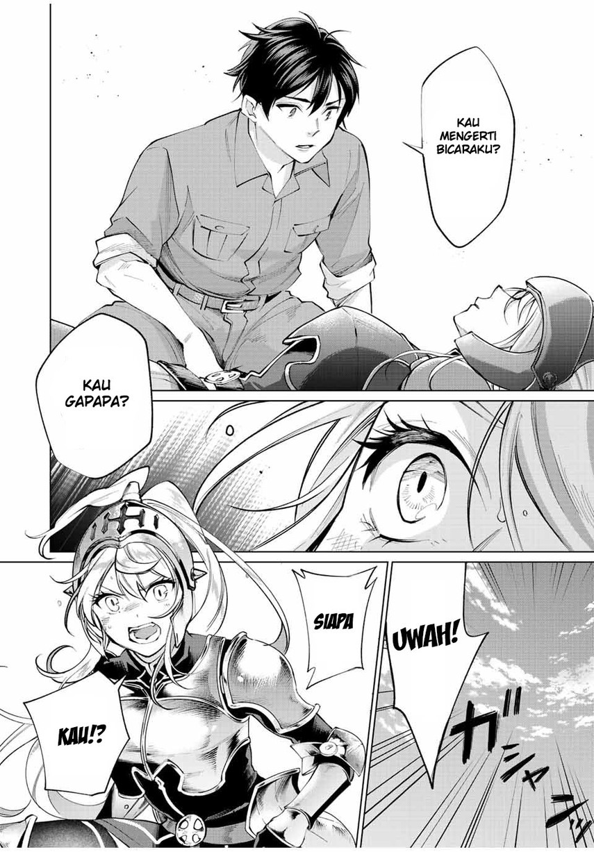 Tanbo de Hirotta Onna Kishi, Inaka de Ore no Yome da to Omowareteiru Chapter 01 Gambar 13