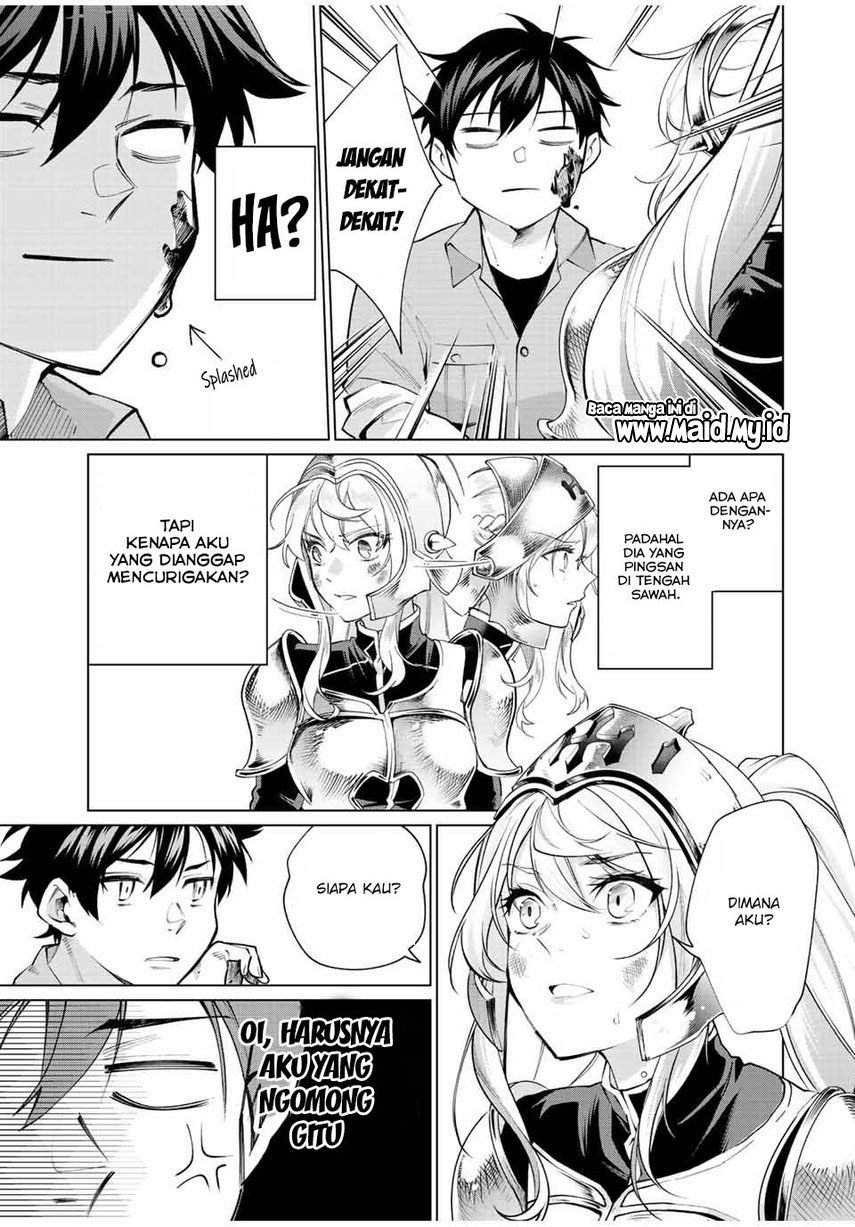 Tanbo de Hirotta Onna Kishi, Inaka de Ore no Yome da to Omowareteiru Chapter 01 Gambar 14