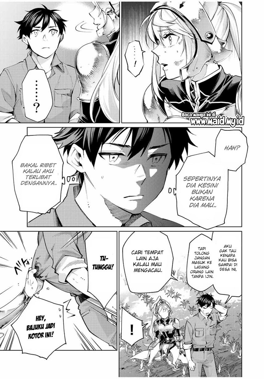 Tanbo de Hirotta Onna Kishi, Inaka de Ore no Yome da to Omowareteiru Chapter 01 Gambar 16