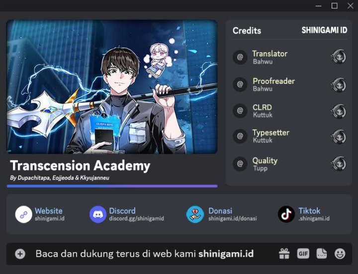 Baca Komik Transcension Academy Chapter 65 Gambar 1