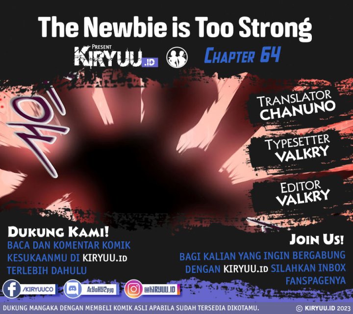 Baca Komik The Newbie Is Too Strong Chapter 64 Gambar 1