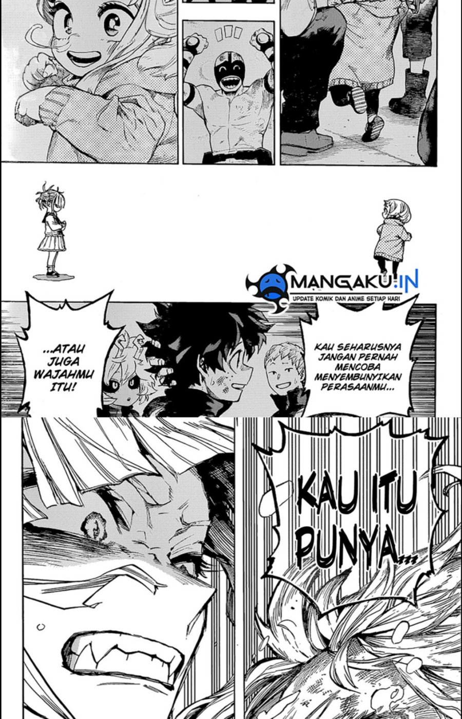 Boku no Hero Academia Chapter 393 Gambar 12