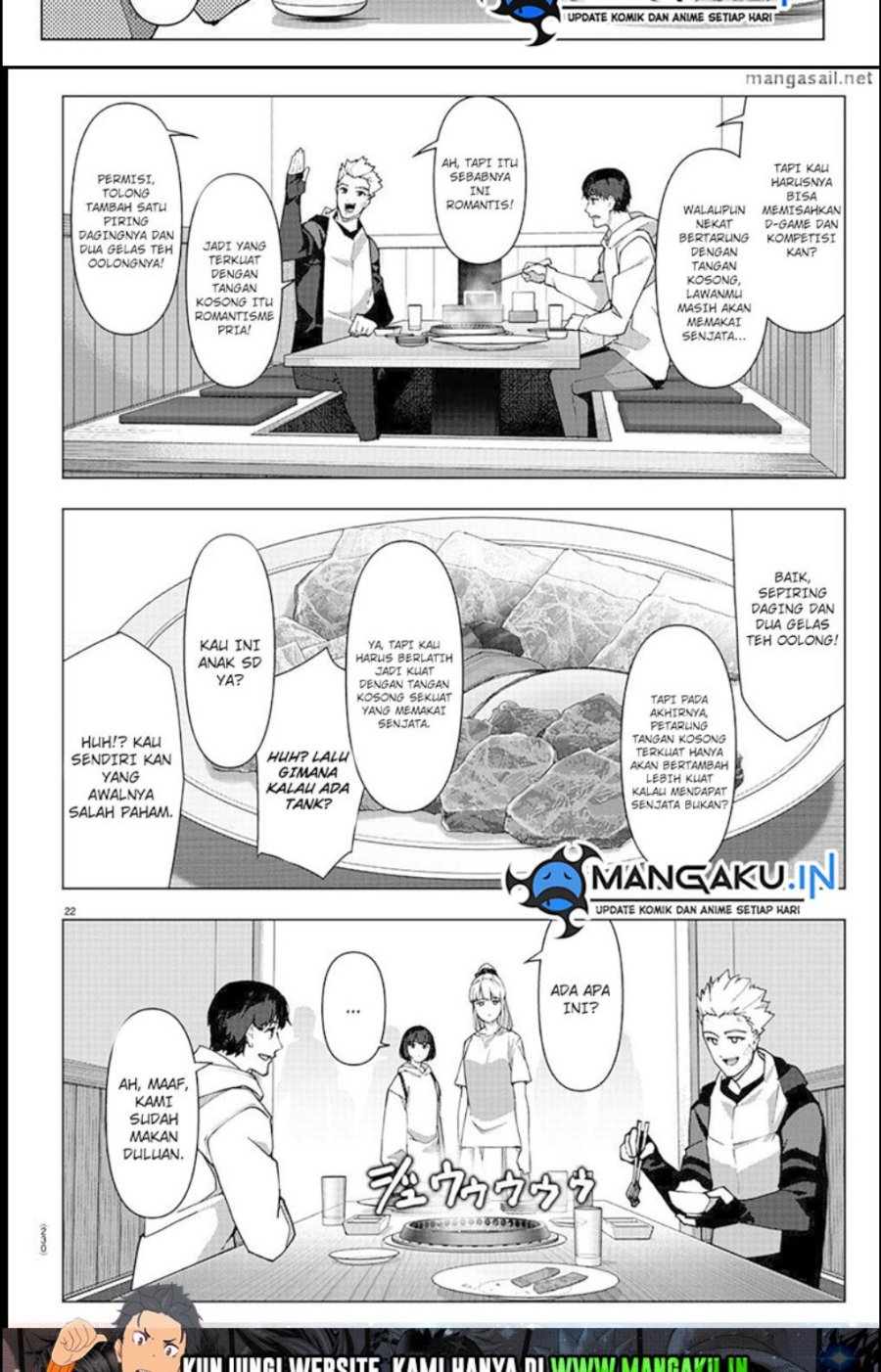 Darwins Game Chapter 111.1 Gambar 22