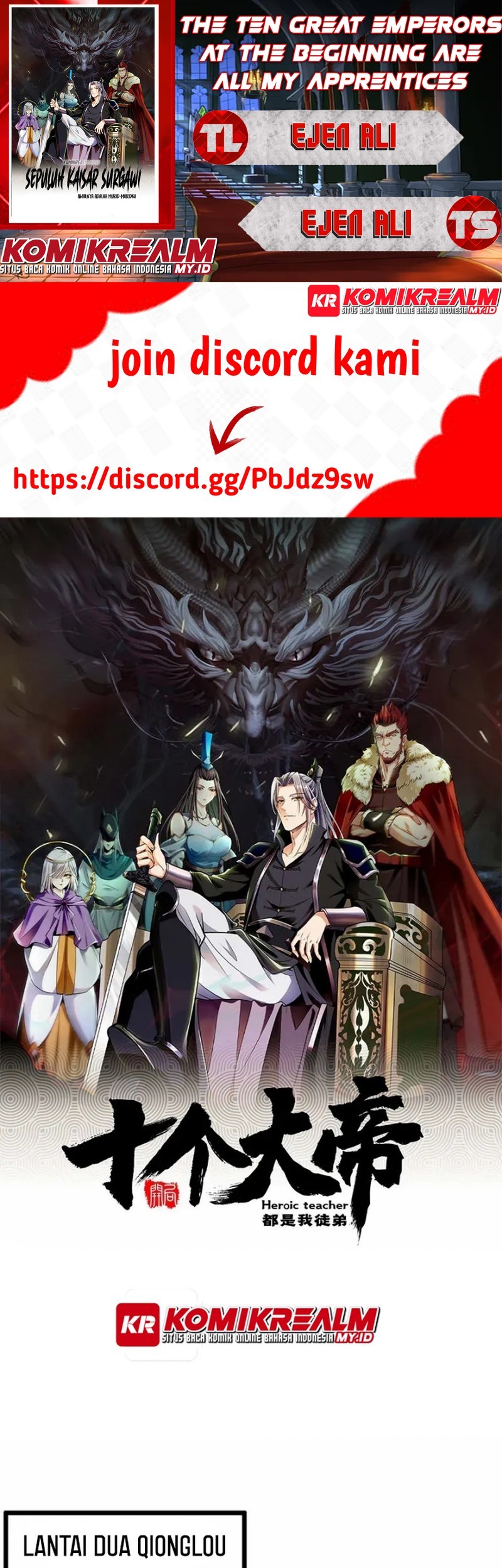 Baca Komik The Ten Great Emperors Are All My Disciples Chapter 85 Gambar 1