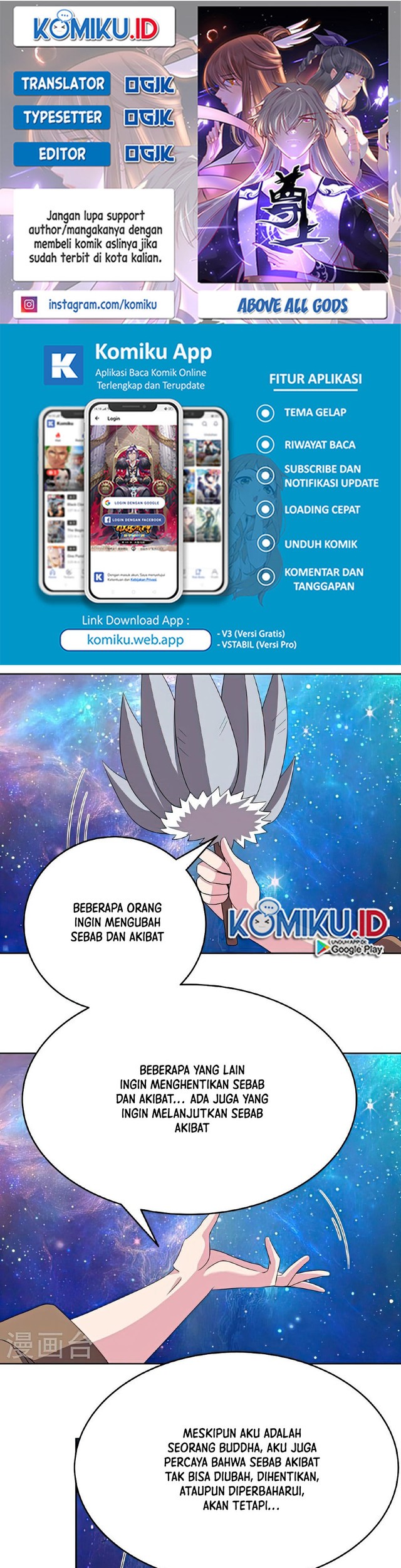 Baca Komik Above All Gods Chapter 469.5 Gambar 1