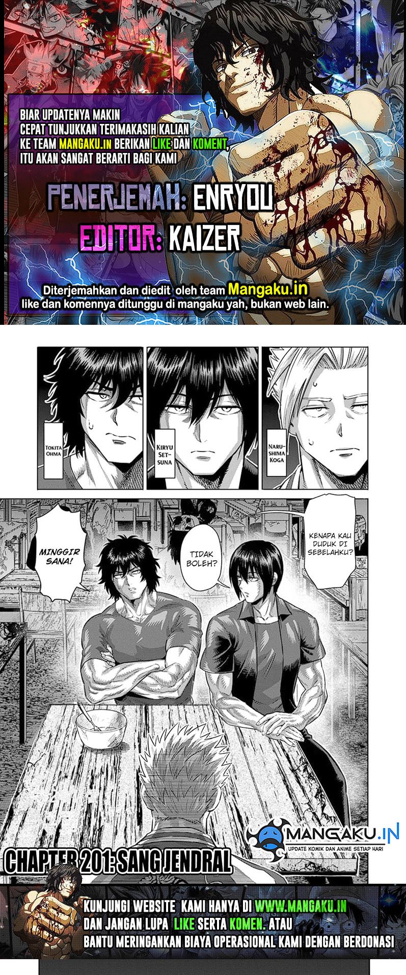 Baca Komik Kengan Omega Chapter 201 Gambar 1