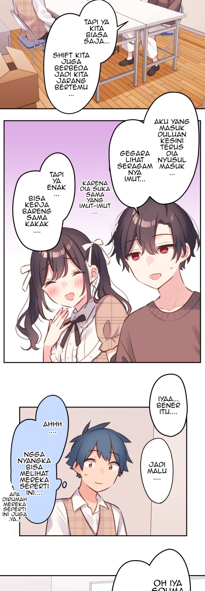 Waka-chan Is Flirty Again Chapter 95 Gambar 12