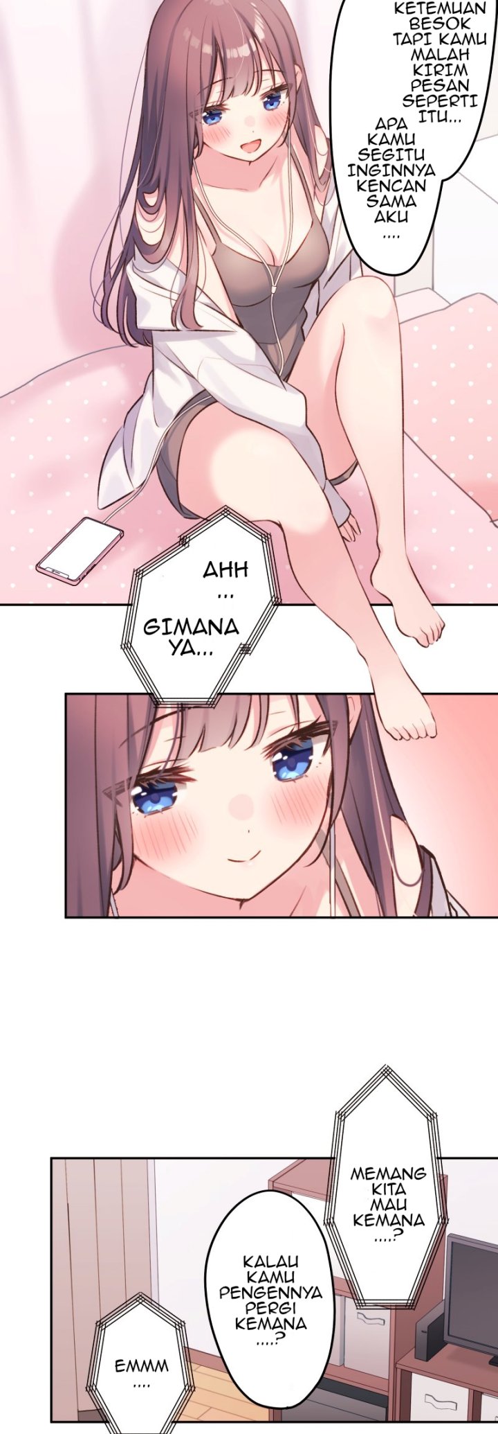 Waka-chan Is Flirty Again Chapter 95 Gambar 21