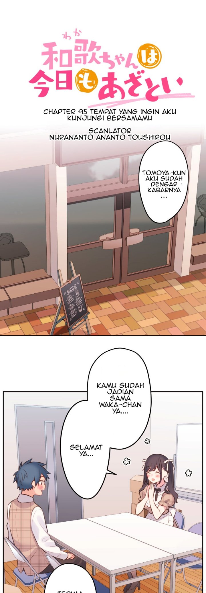 Waka-chan Is Flirty Again Chapter 95 Gambar 3