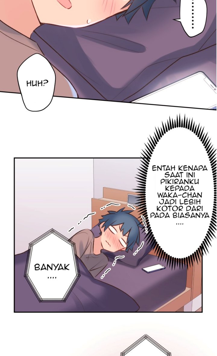 Waka-chan Is Flirty Again Chapter 95 Gambar 32