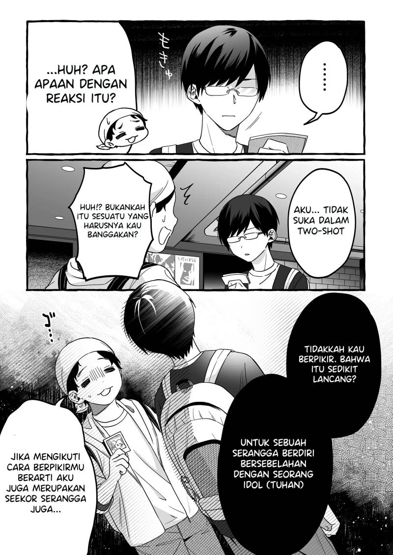 Damedol to Sekai ni Hitori Dake no Fan (Serialization) Chapter 04 Gambar 5