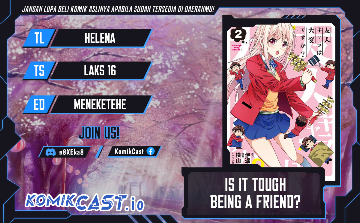 Baca Komik Is it Tough Being a Friend? Chapter 29 Gambar 1