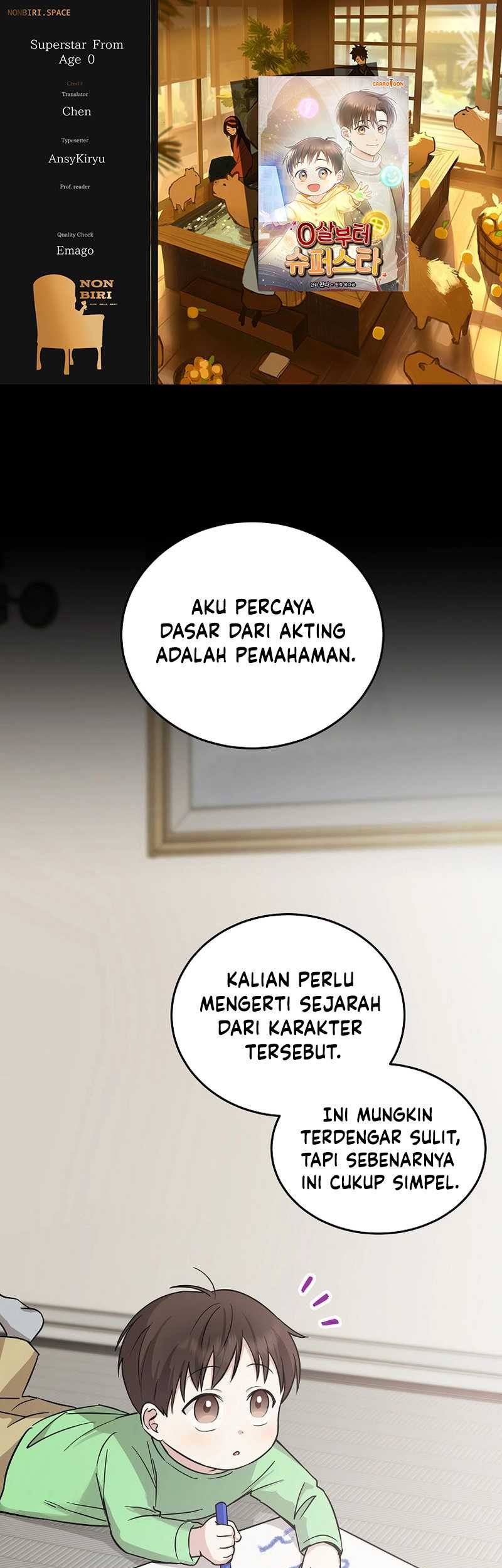 Baca Komik Superstar From Age 0 Chapter 17 Gambar 1