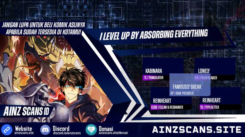 Baca Komik I Level Up By Absorbing Everything Chapter 05 Gambar 1