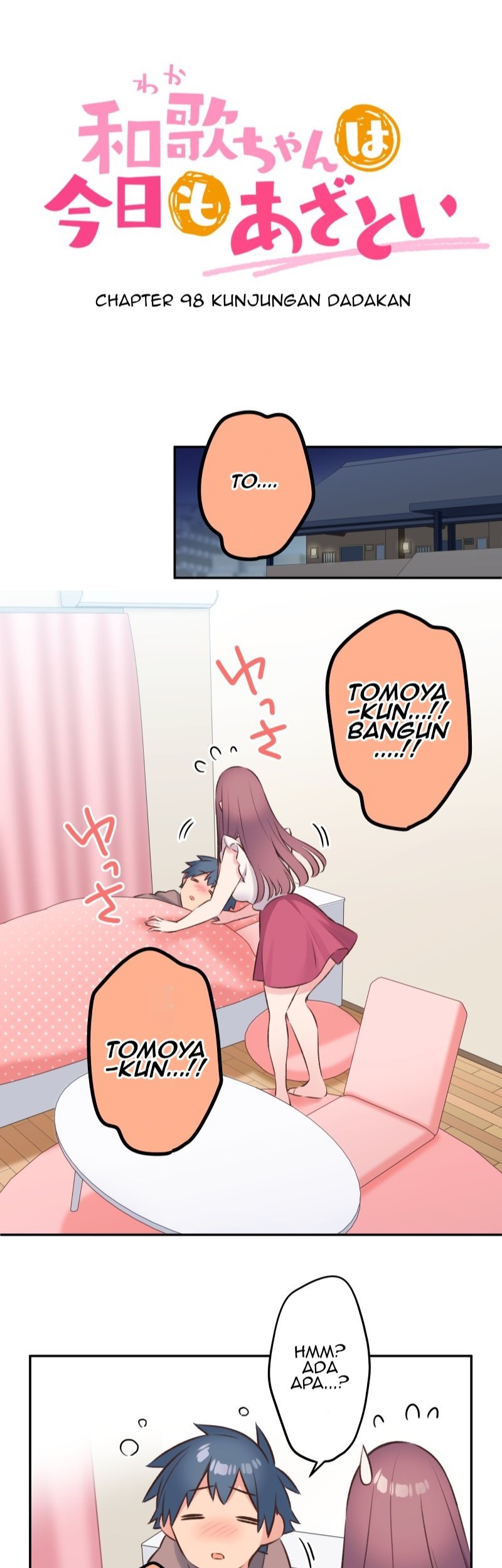 Waka-chan Is Flirty Again Chapter 98 Gambar 3