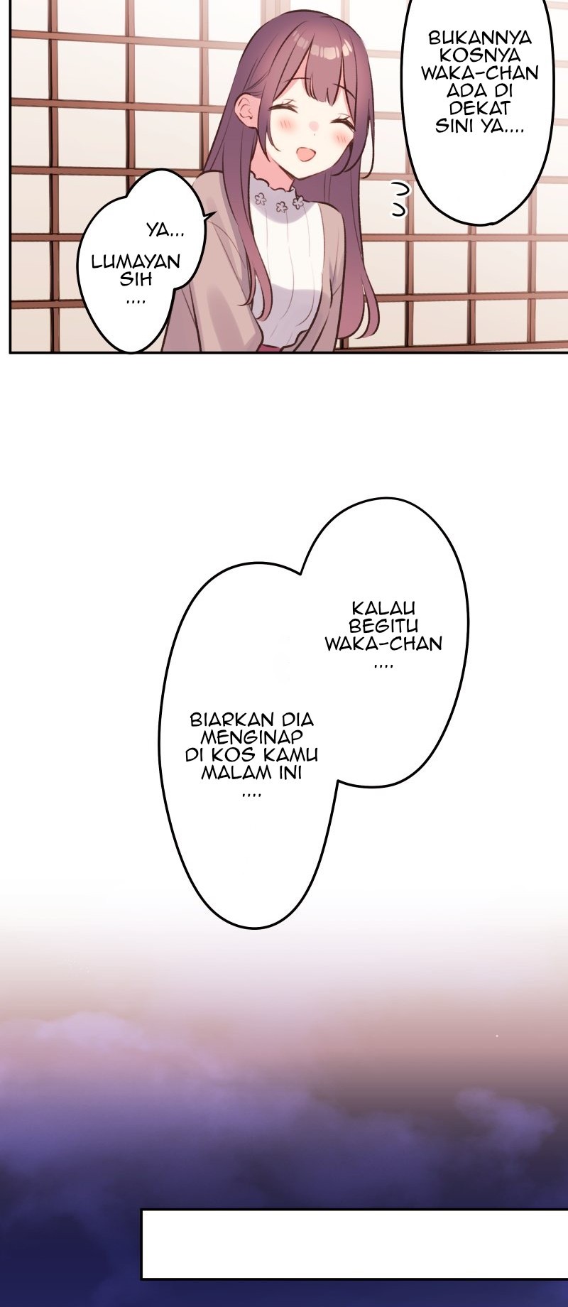 Waka-chan Is Flirty Again Chapter 96 Gambar 17