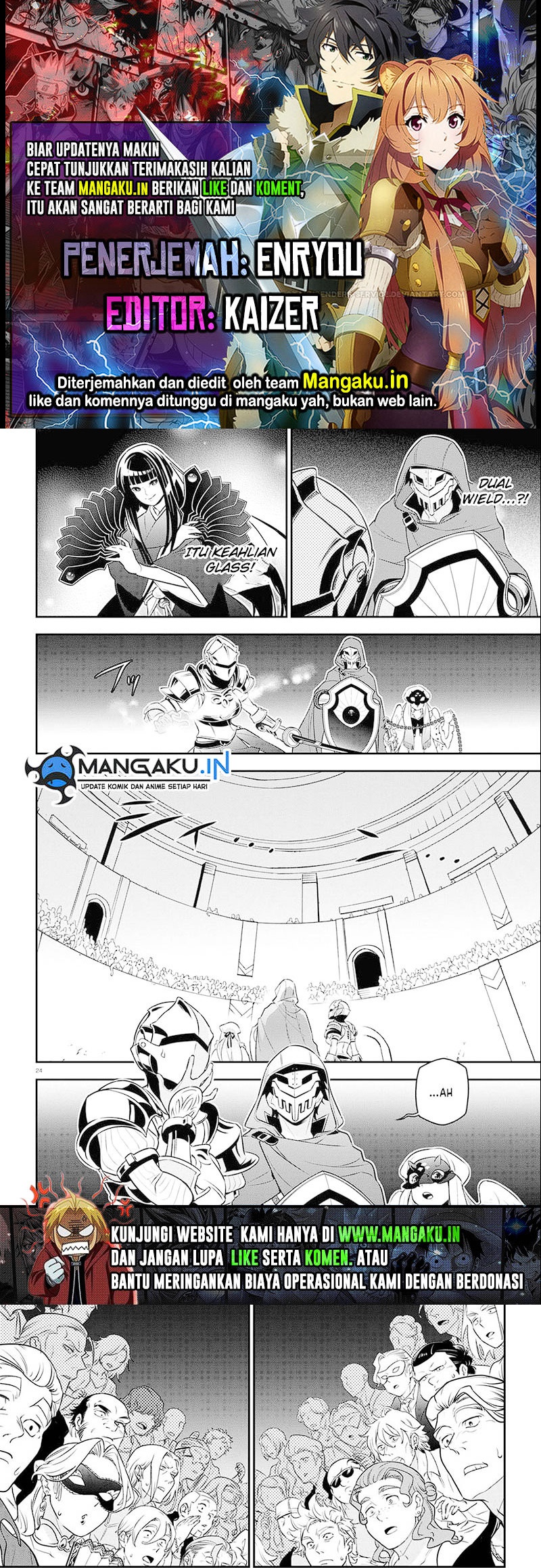 Baca Komik Tate no Yuusha no Nariagari Chapter 96.2 Gambar 1