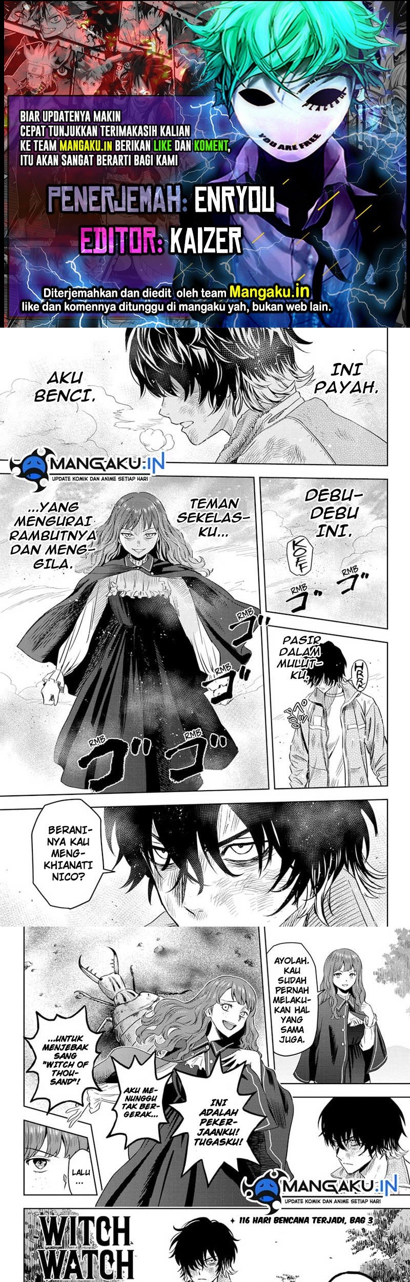 Baca Komik Witch Watch Chapter 116 Gambar 1
