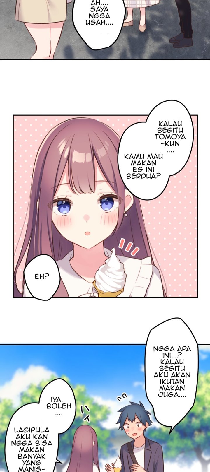 Waka-chan Is Flirty Again Chapter 100 Gambar 13