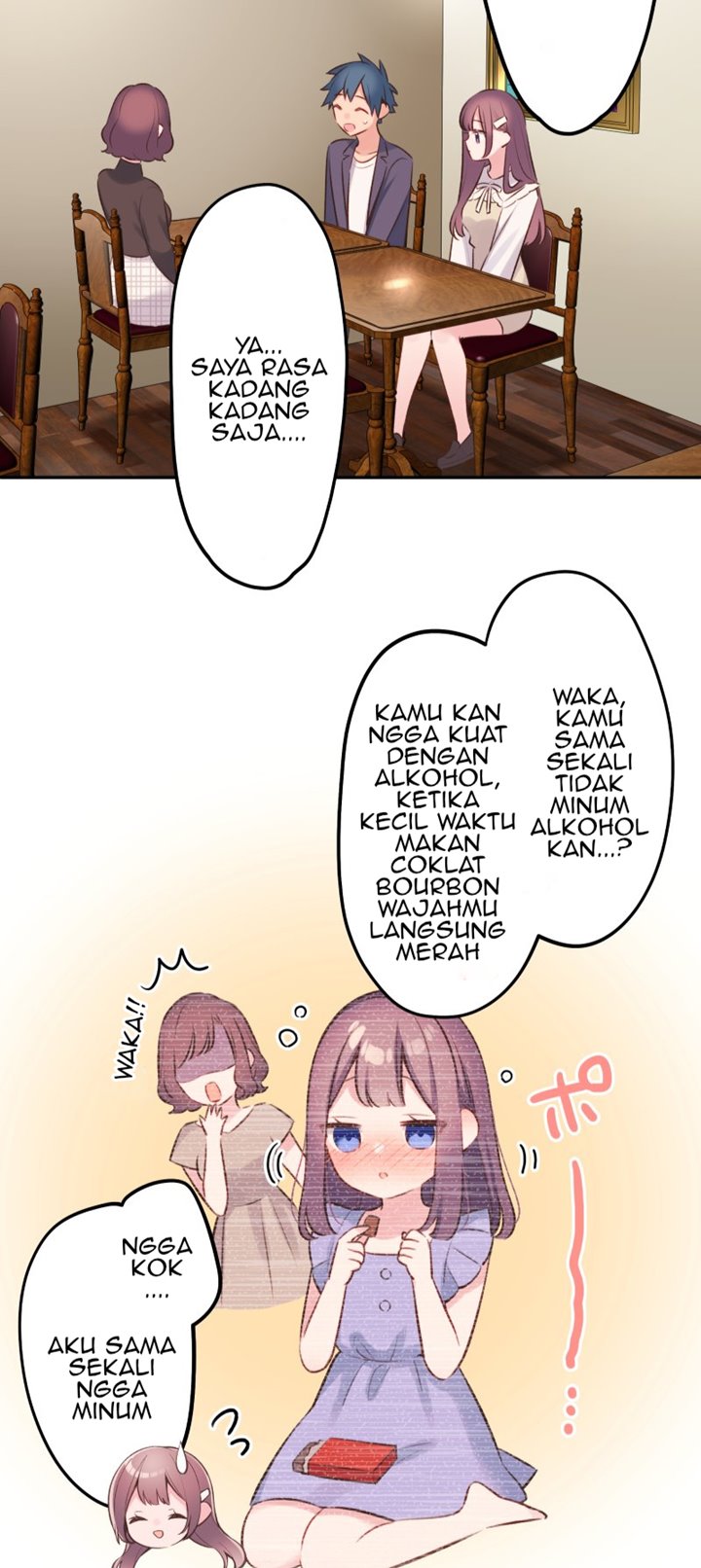 Waka-chan Is Flirty Again Chapter 100 Gambar 3