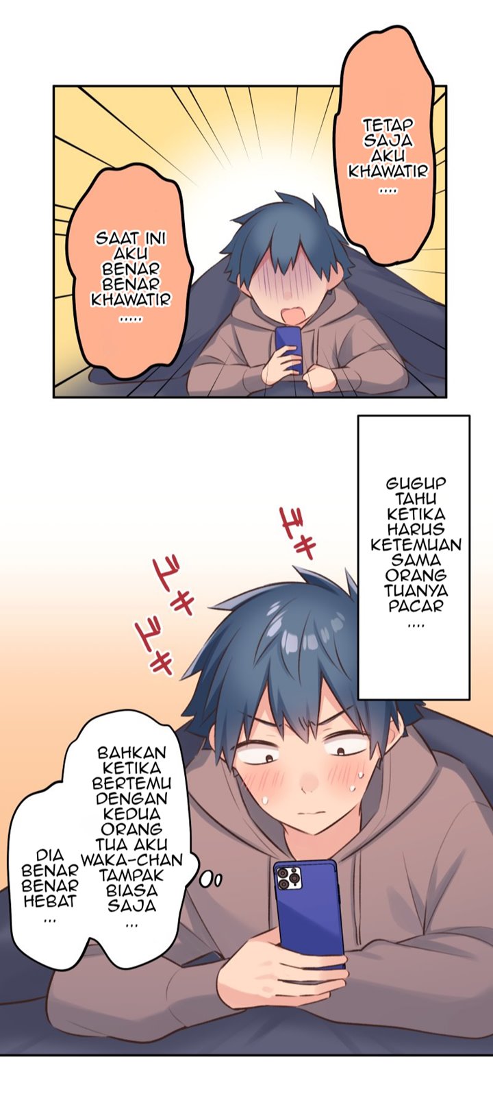Waka-chan Is Flirty Again Chapter 99 Gambar 17