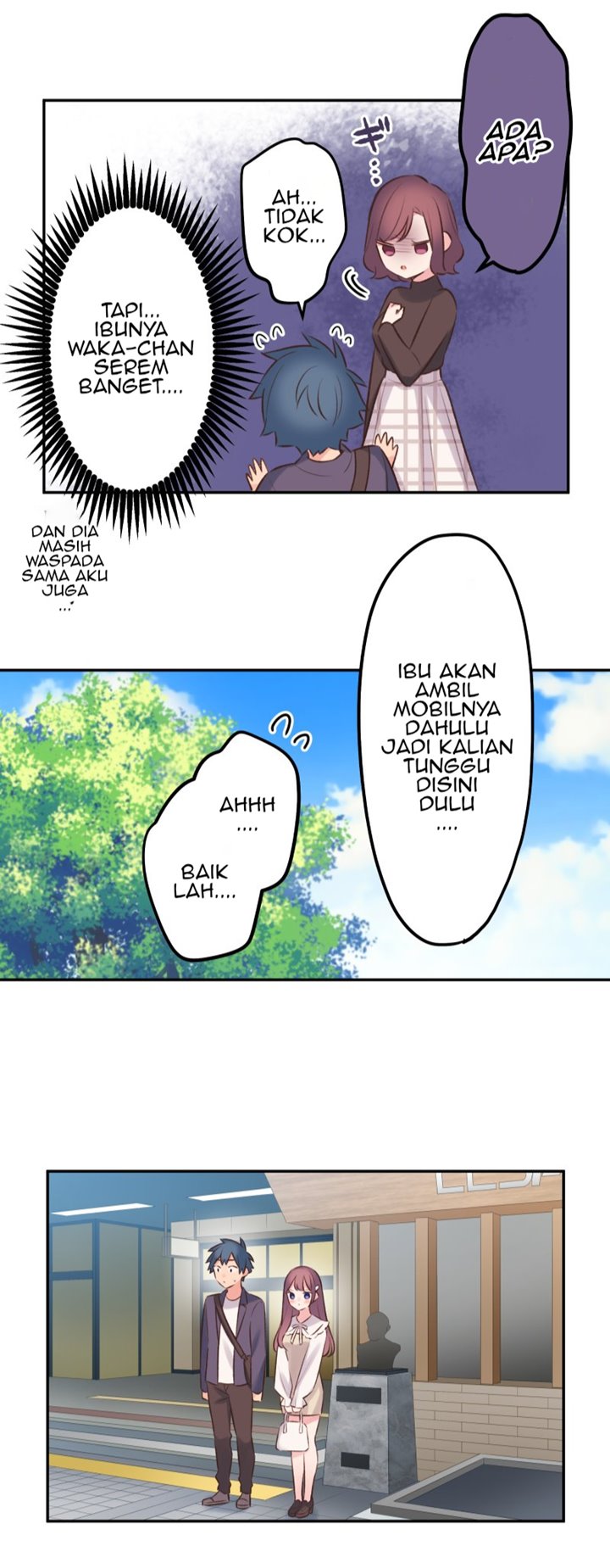 Waka-chan Is Flirty Again Chapter 99 Gambar 27
