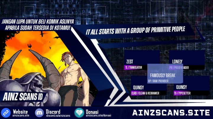 Baca Komik It All Starts With A Group Of Primitive People Chapter 06 Gambar 1