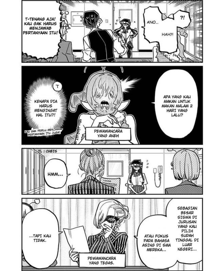 Komi-san wa Komyushou Desu Chapter 407 Gambar 9