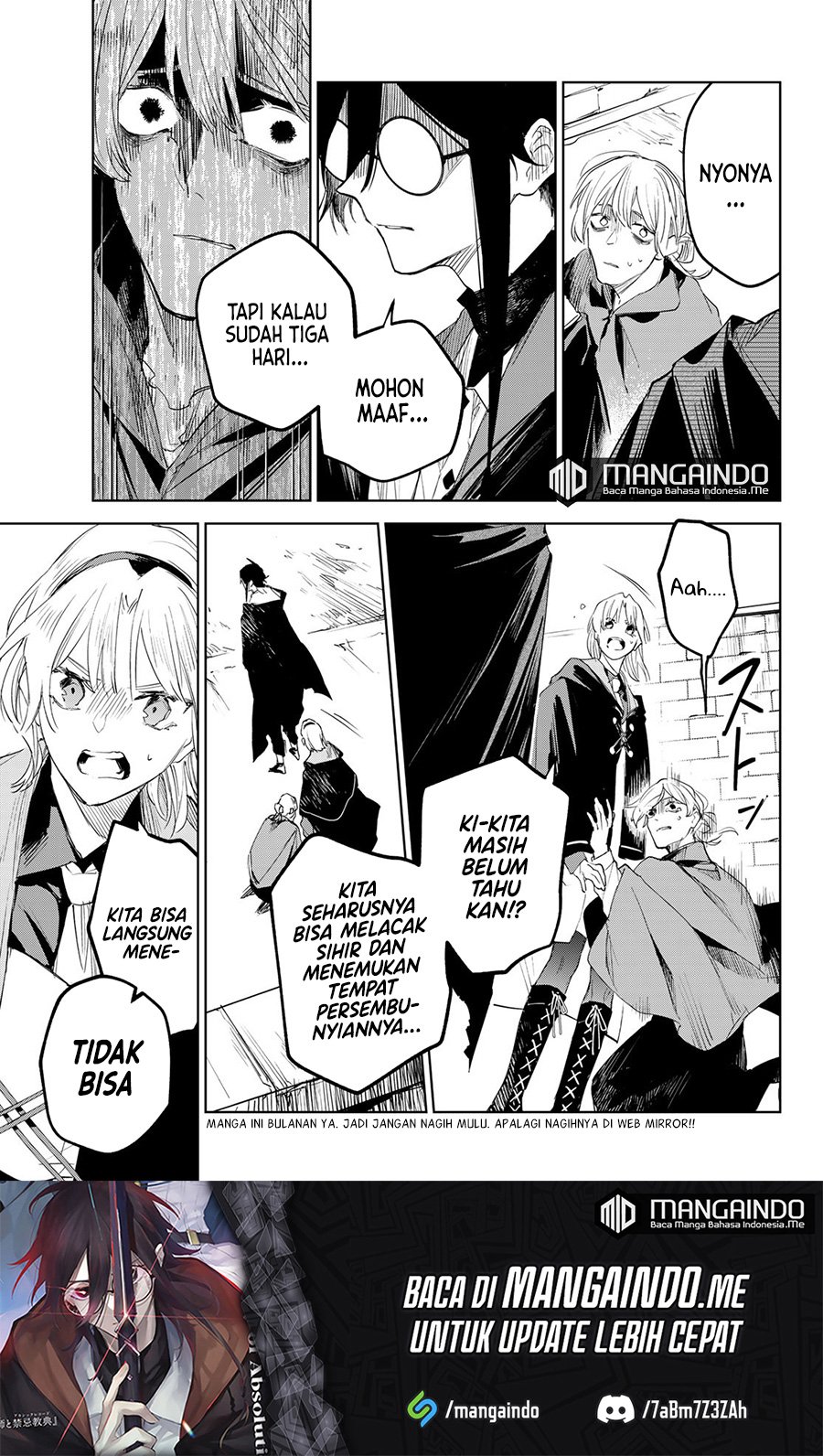 Danzai no Majutsugari Chapter 04.1 Gambar 8